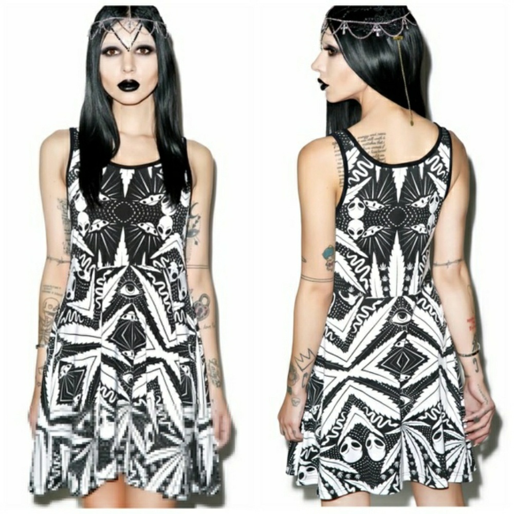 Killstar space grass dress